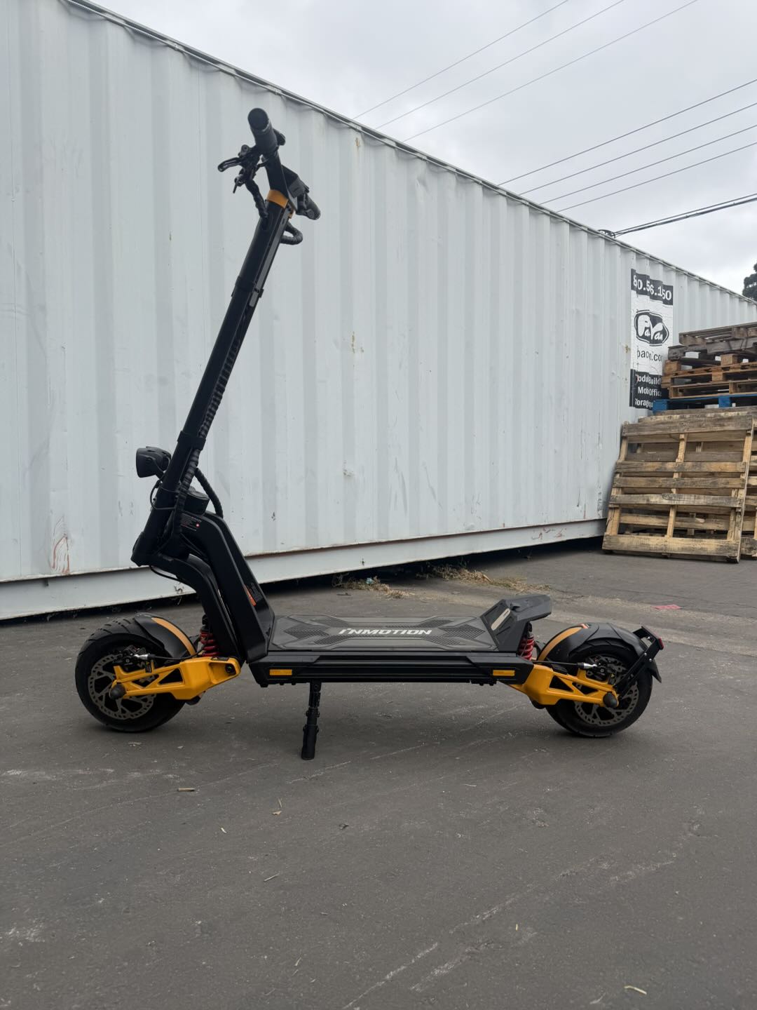 Open Box — InMotion RS Jet Electric Scooter: 72V 25Ah Dual 2300W Motors - Inmotion Yellow (Unit OB-0008) — RS-JET .jpeg