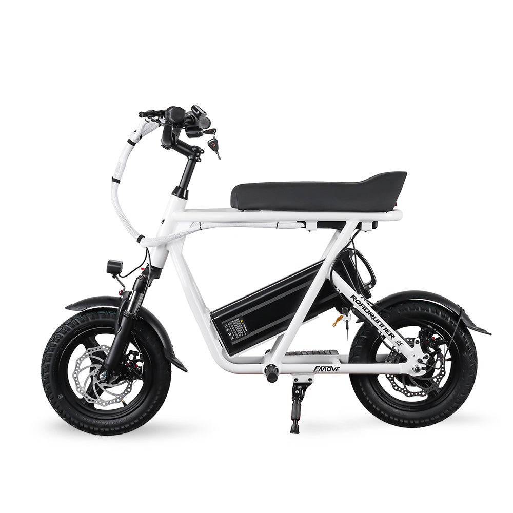 Emove RoadRunner SE Ultra Light-Weight Seated Electric Scooter Bike ...