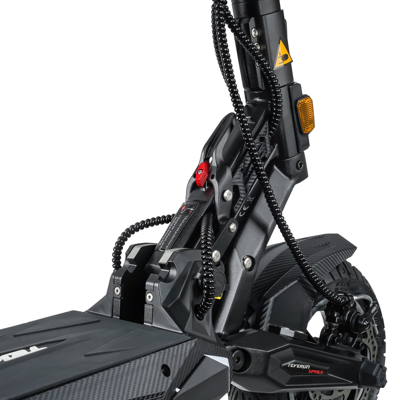 Redesigned folding mech.