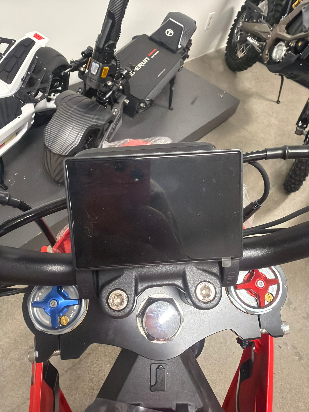 Open Box — Early 2026 Altis Sigma - Best Off-Road Dirt EBike - High Performance 98V - MX (19" Front / 16" Rear) / Red (Unit OB-0009) — image.jpg