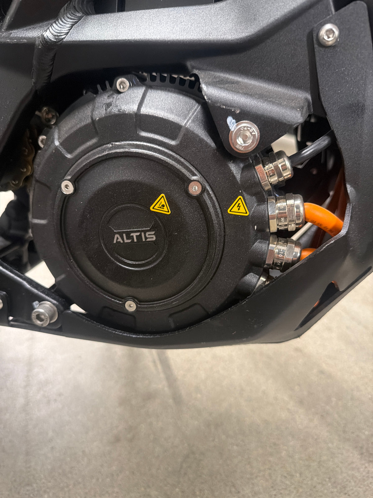 Open Box — Early 2026 Altis Sigma - Best Off-Road Dirt EBike - High Performance 98V - MX (19" Front / 16" Rear) / Red (Unit OB-0009) — image.jpg