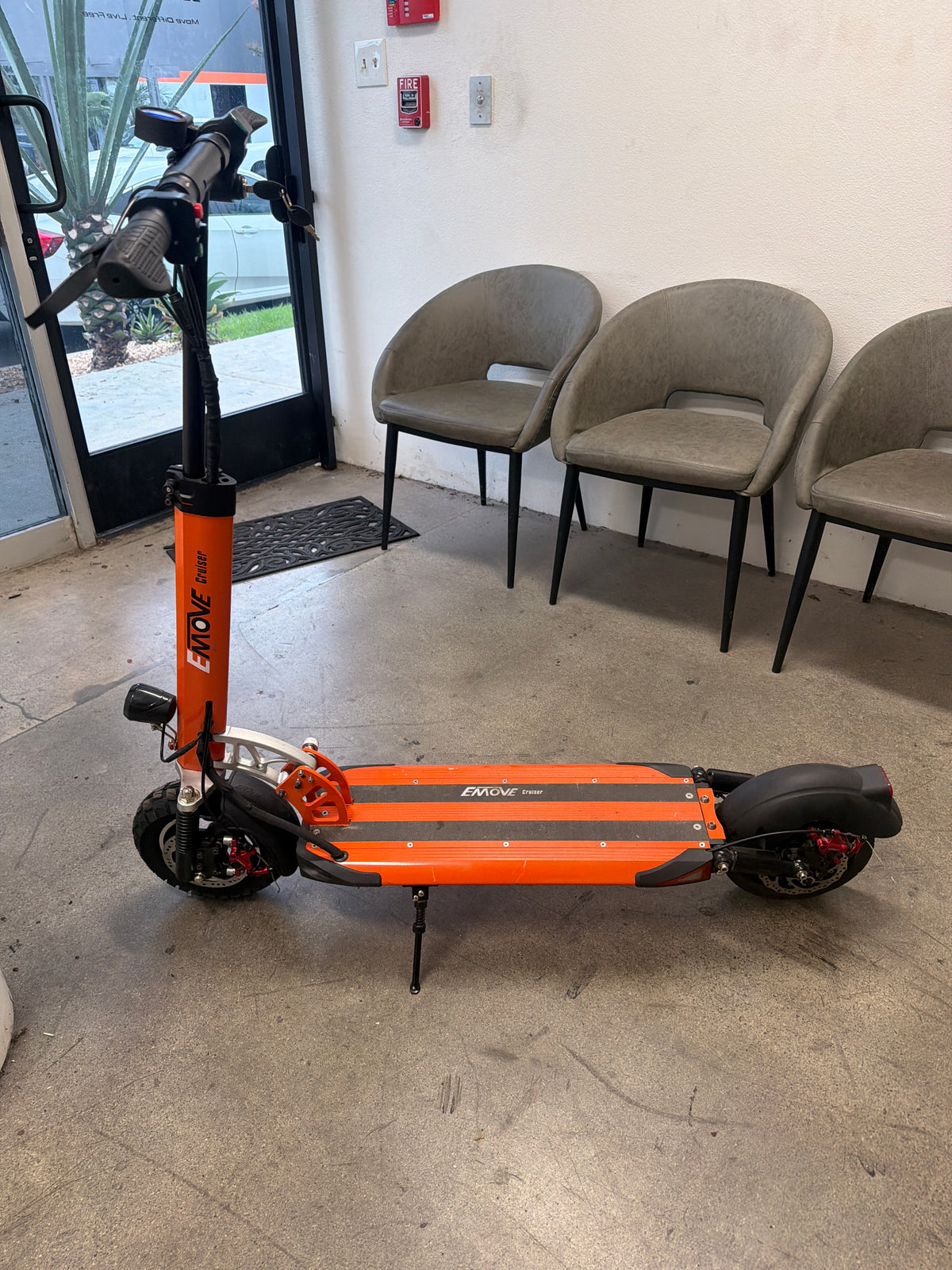 Open Box — Refurbished EMOVE Cruiser 52V 1600W Dual Suspension Foldable Electric Scooter - Orange (Unit OB-0017) — image.jpg