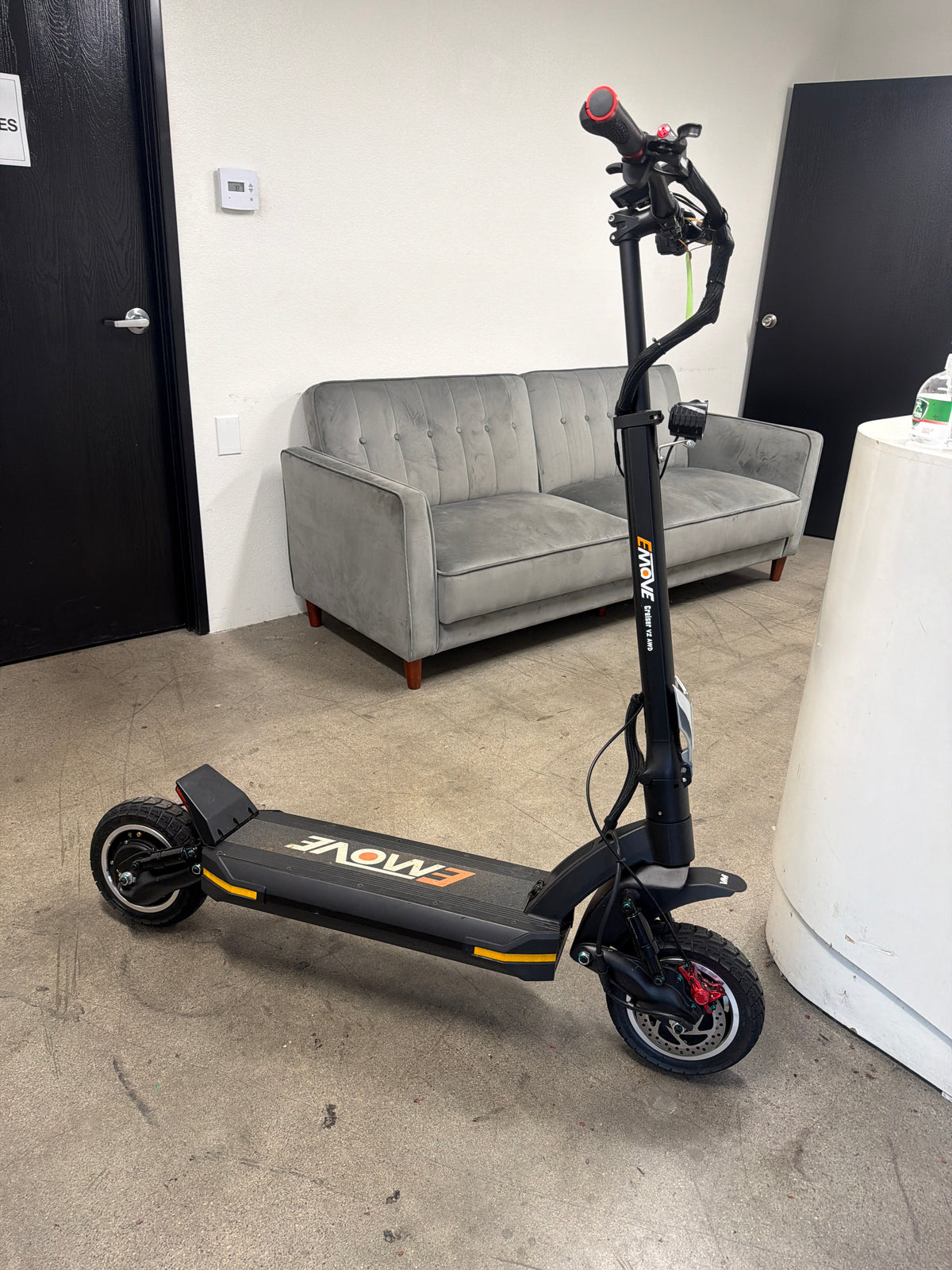 Open Box — Refurbished EMOVE Cruiser 52V 1600W Dual Suspension Foldable Electric Scooter - Black (Unit OB-0013) — image.jpg