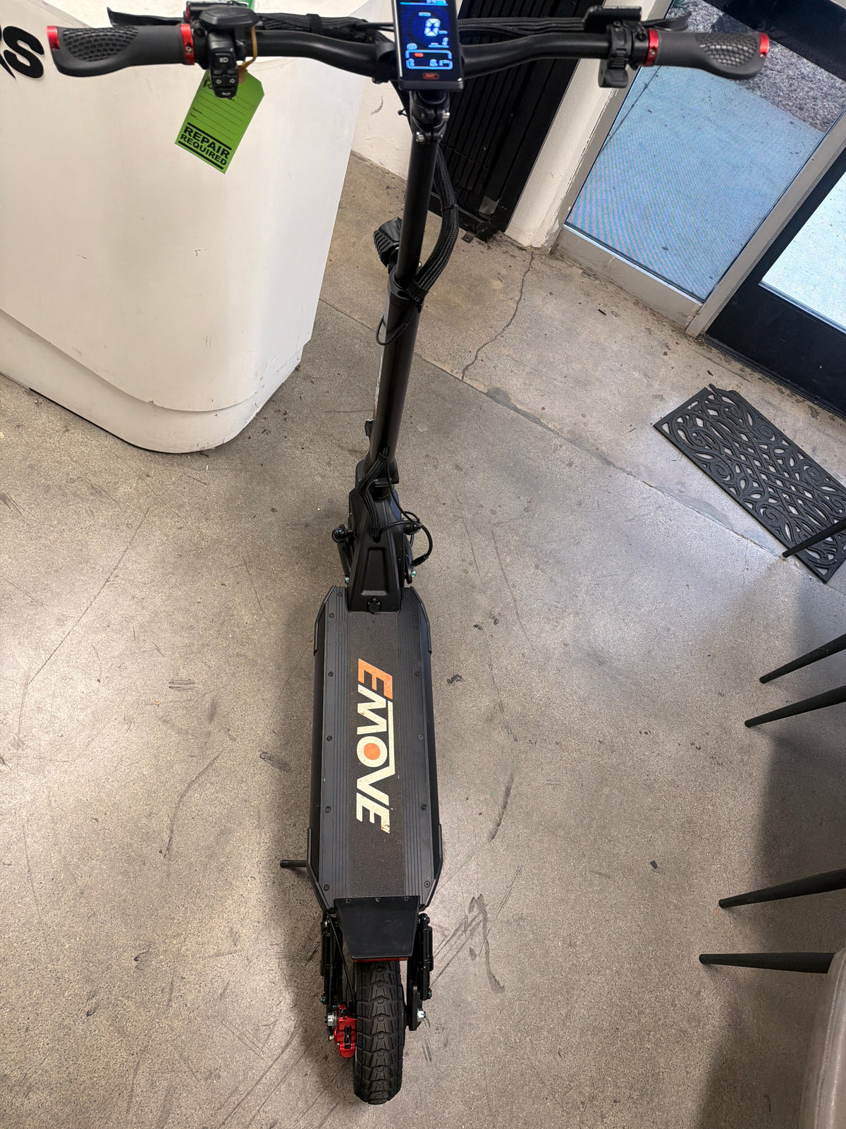 Open Box — Refurbished EMOVE Cruiser 52V 1600W Dual Suspension Foldable Electric Scooter - Black (Unit OB-0013) — image.jpg