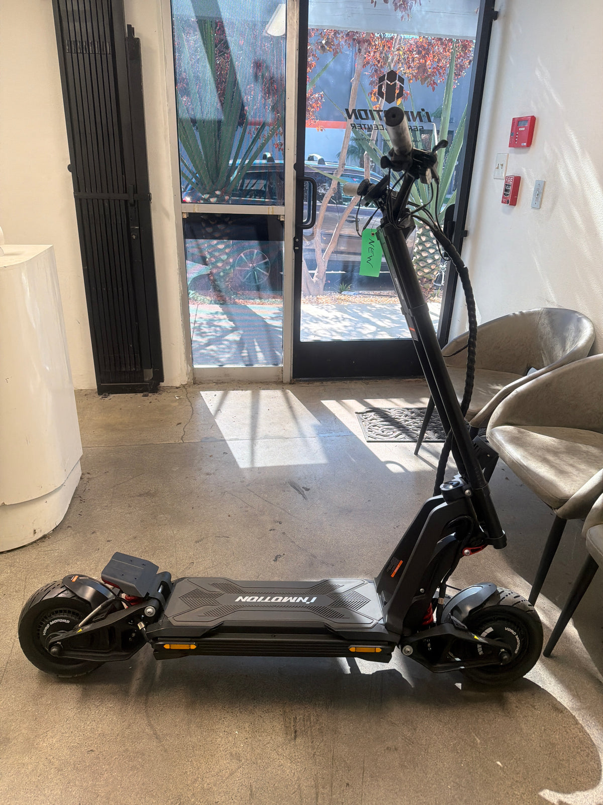 Open Box — Inmotion RS Midnight and Original 3.0 60 MPH Dual Motor Electric Scooter for Adults | Adjustable Deck Height - Midnight 3.0 (Unit OB-0039) — image.jpg