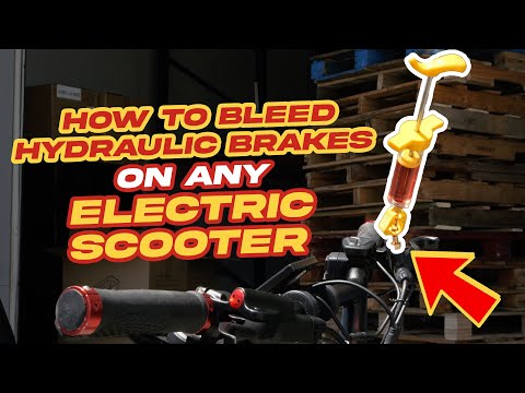 How to bleed hydraulic brakes on an electric scooter, a VoroMotors tutorial using this kit