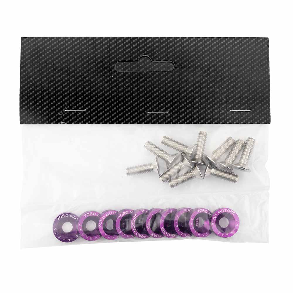 Washers Purple