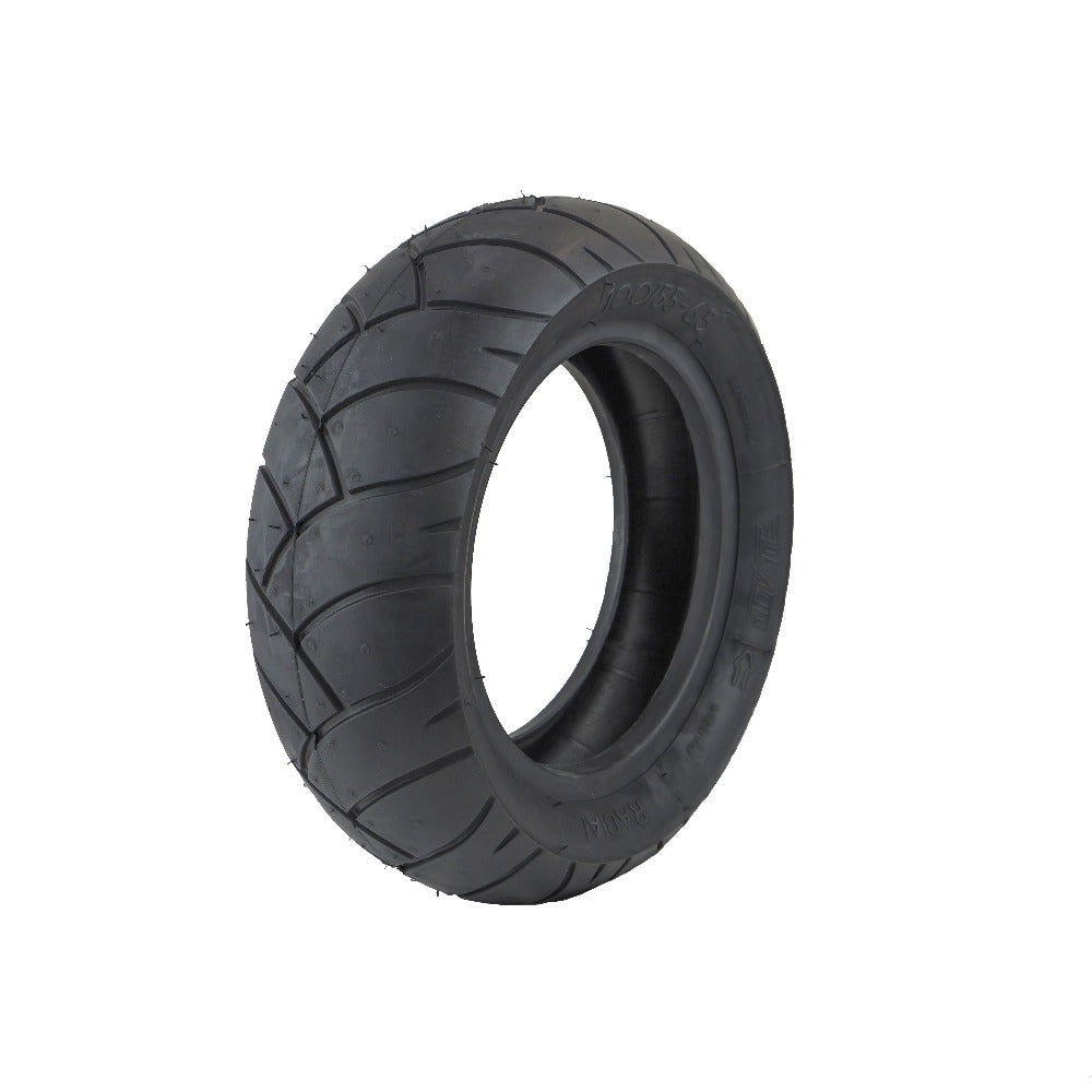 100/55 R6.5" B Stradale PMT Tires Corner View - pmt tires for electric scooter racing