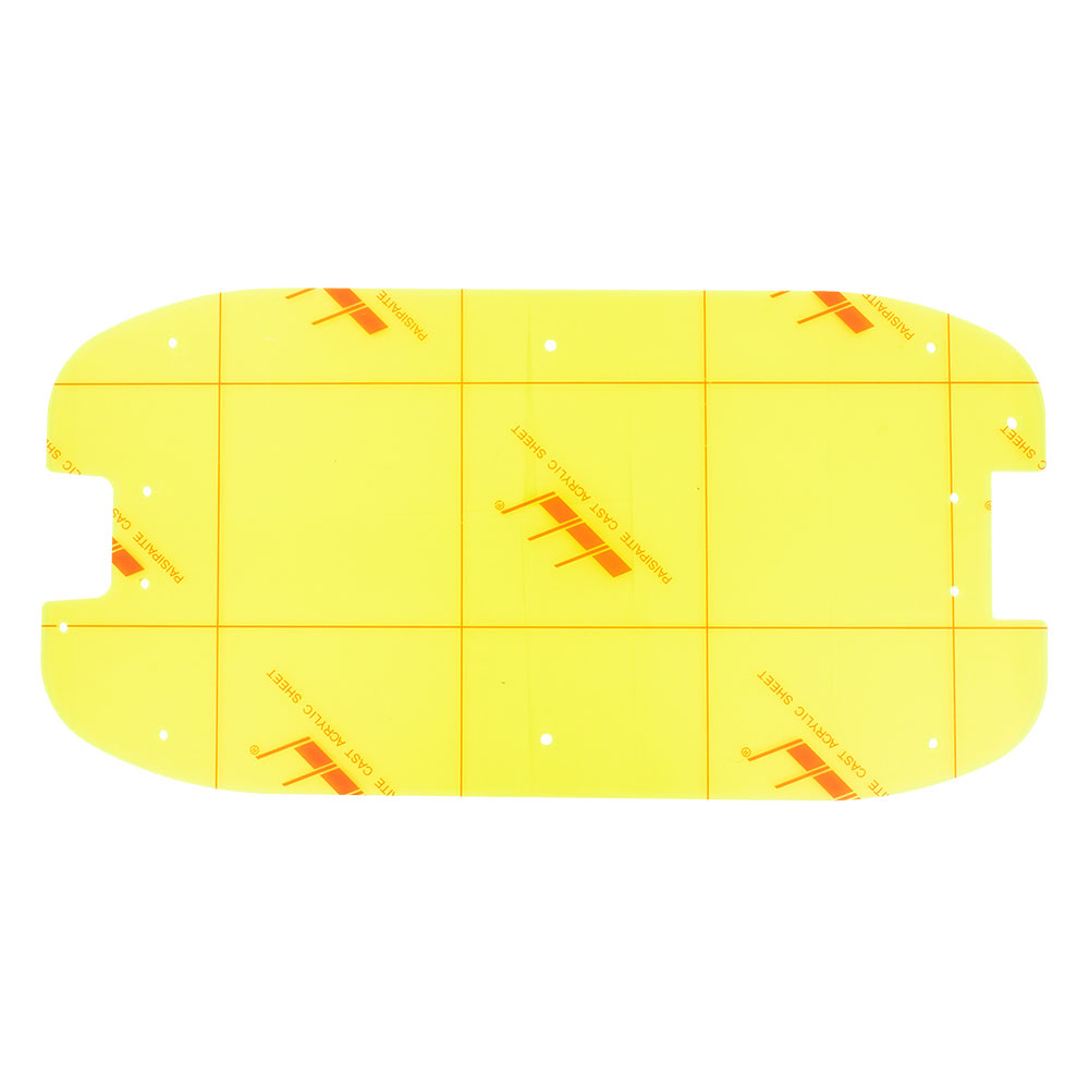 Acrylic Translucent Yellow Deck Cover for Dualtron Thunder, Dualtron Thunder II