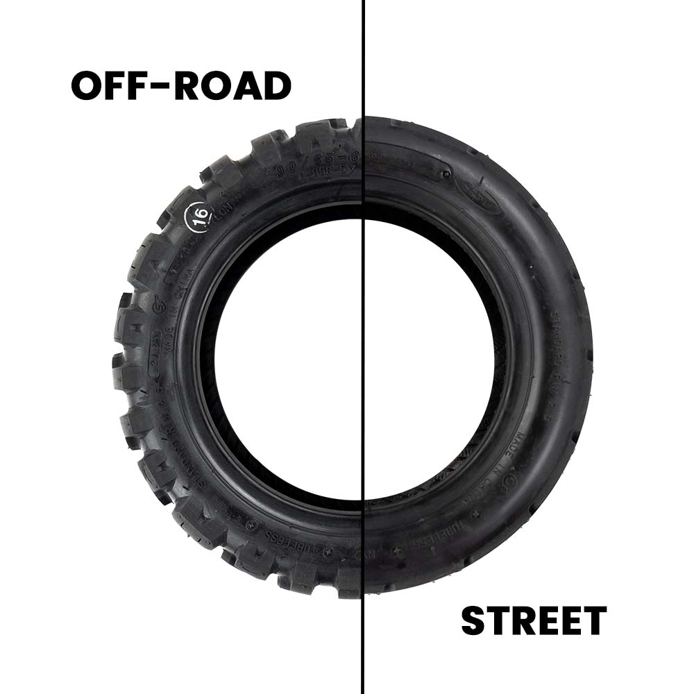 11 Self Sealing Street/Off-Road Tubeless Tires