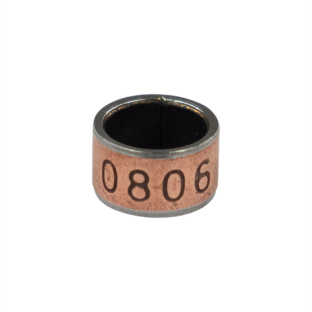Copper ring ends bushing