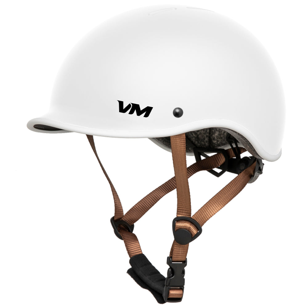 Voromotors Half Helmet White