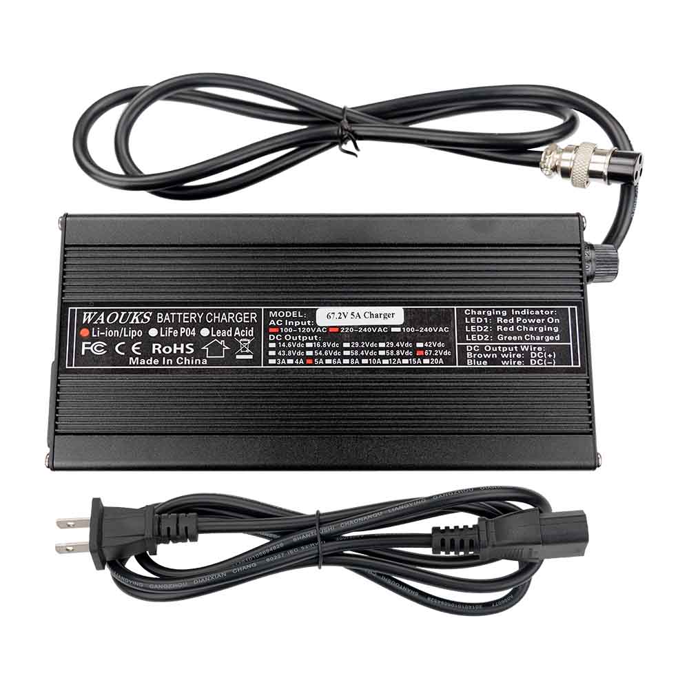 60V 5A VM Electric Scooter Fast Charger