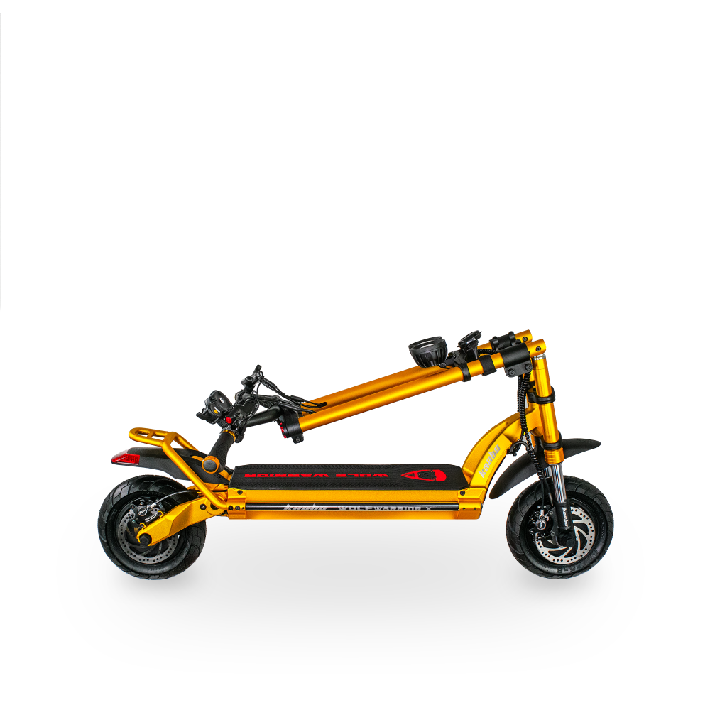 Kaabo Wolf Warrior X Pro Gold Folded