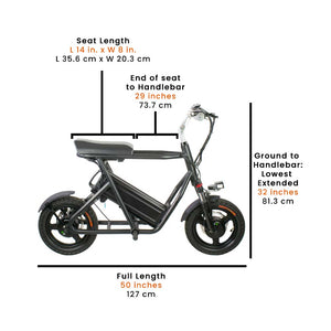 EMOVE RoadRunner Pro Seated Electric Scooter - Voromotors