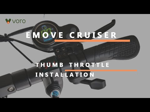 Thumb Throttle with LCD Display Bundle Youtube video